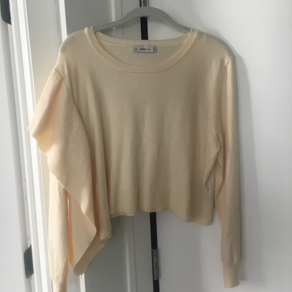 Zara Sweater with Frills